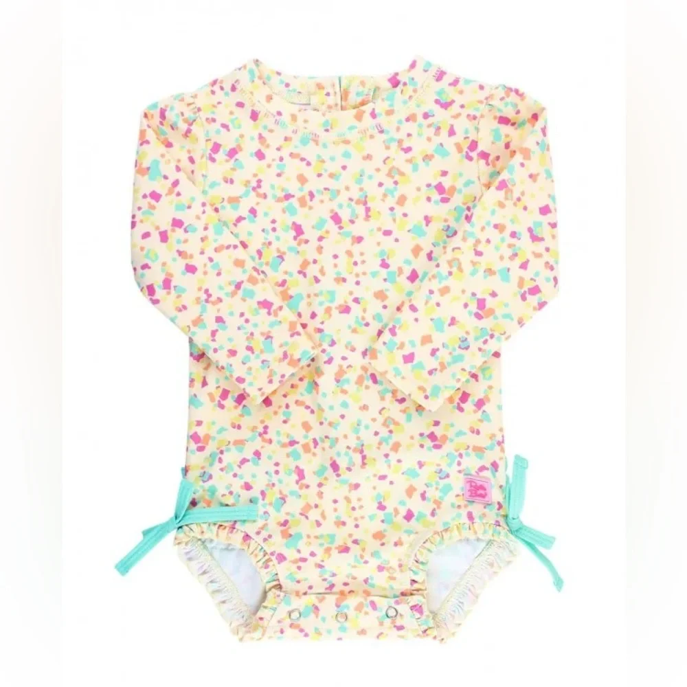 Baby Girl Bundle - Swaddle, Pjs, RashGuard & Romper